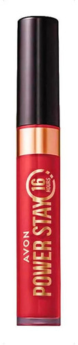 Batom Líquido Avon True Power Stay Rosé Avermelhado