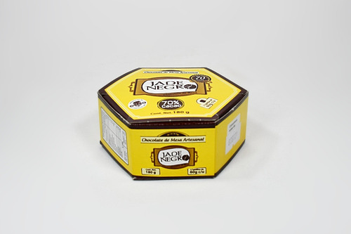 Imagen 4 de 4 de Tablillas De Chocolate De Mesa Artesanal Jade Negro 540g
