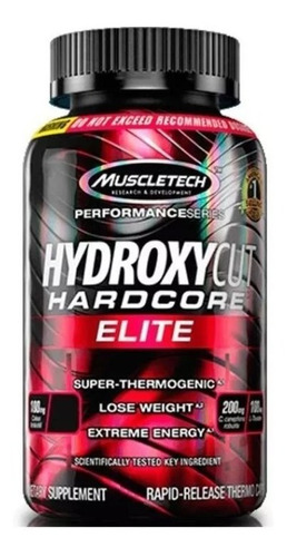  Hydroxycut Hardcore Elite Original Usa!! Envio Sin Cargo!!
