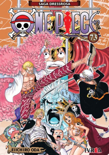 One Piece Vol. 73, De Eiichiro Oda. Serie One Piece Editorial Ivrea, Tapa Blanda En Español