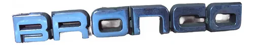 Emblema Bronco Plastico (Usado)