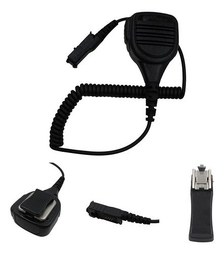 Shoulder Remote Speaker Mic Para Radio Xir P6600 Con