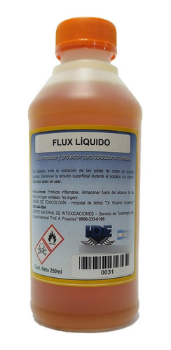 Flux Protector Para Soldaduras Con Estaño Electronica 250cc