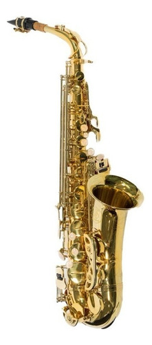 Saxofon Alto Symphonic As-200l Eb Laqueado Color Dorado
