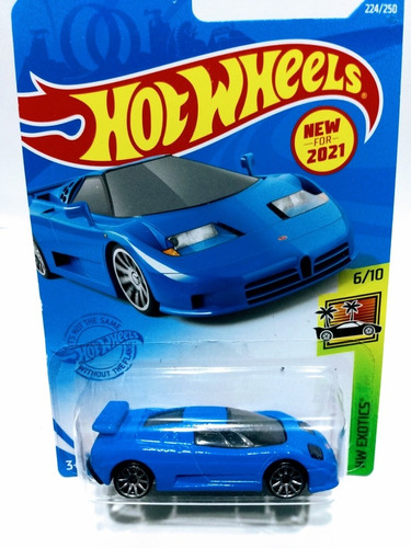 Carrito Hot Wheels Bugatti Eb110 Ss 1994 Escala 1:64