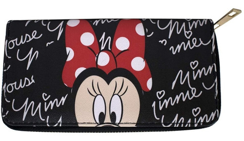 Billetera Femenina Minnie Mouse Disney Original Roja