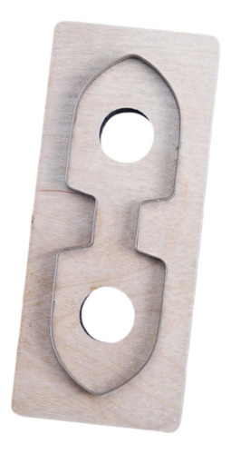 Troquel De Corte De Cuero De Madera Llaveros Estilo B