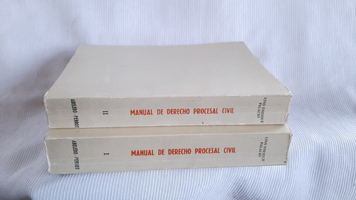 Imagen 7 de 7 de Manual De Derecho Procesal Civil 1 Y 2 Lino Palacio Abeledo