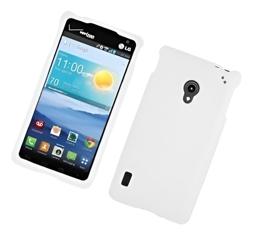 Goma Dura Complemento Funda Compatible Con Lucid Vs870 2 LG,