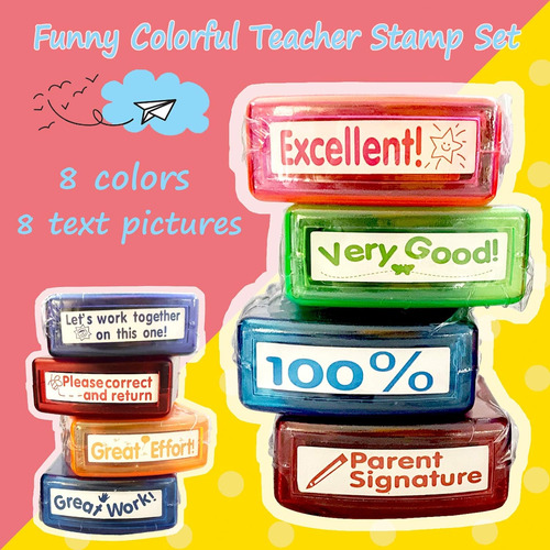 Sellos Rectangulares Maestros Calificar Aula, Firma De ...