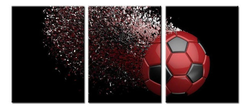 Meiji - Póster De Fútbol Negro Y Rojo Para Pared, Diseño De 