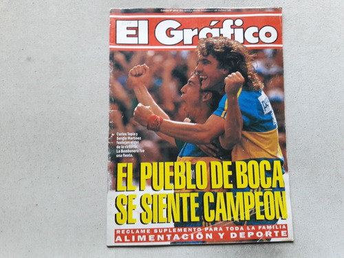 El Gráfico Nº 3814 Año 1992 Boca Vs Estudiantes Lp - Casla