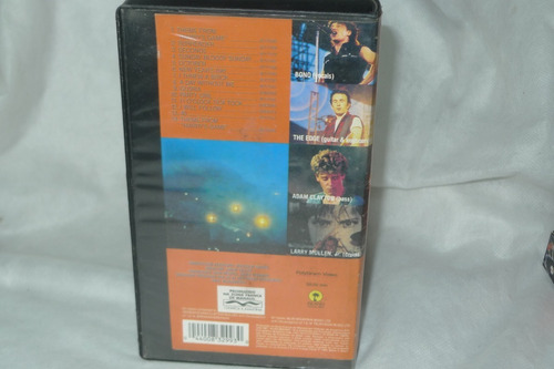 Imagem 3 de 4 de Fita Vhs U2 Live At Red Rocks Under A Blood Red Sky