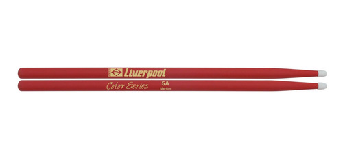 Imagem 5 de 6 de Kit Baquetas 7a 5a Feltro + Bag Baquetas Com02 Liverpool