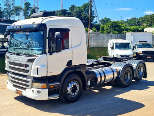 Imagem 20 de 25 de Scania P360 6x2 Automática Motor Novo Feito Tudo Recentement
