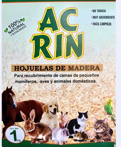 Aserrín De Madera De Pino Cama Para Mascotas 5kg 