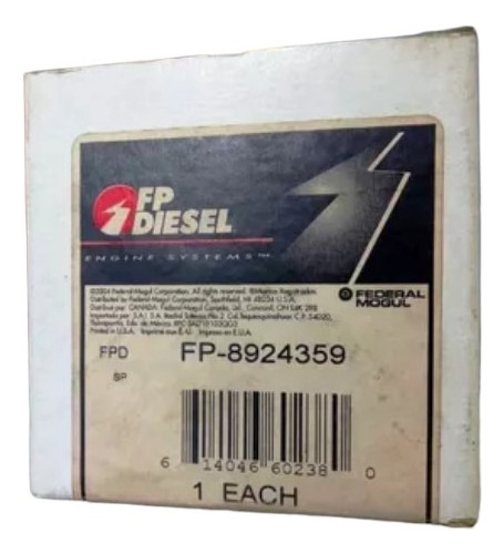 Conchas De Biela 0.10 Detroit Diesel Serie 53, Nr. Fp8924359