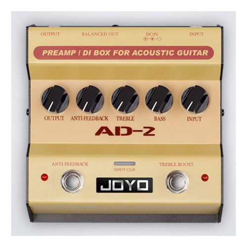 Pre Amplificador Direct Box Joyo Ad-2 Eq Grave Agudo