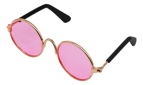 Yaodhaod Pet Gafas De Sol Clásico Retro Circular Metal Pr...