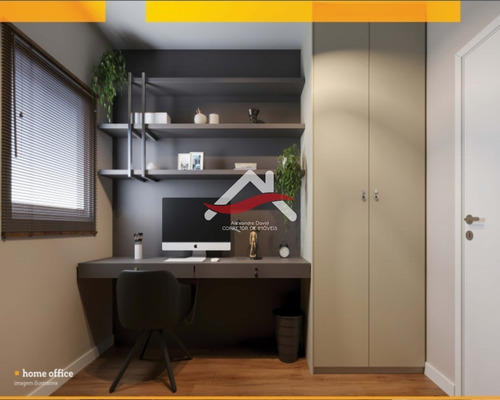 Imagem 11 de 20 de Lindo Concetto Campolim, Apartamento 73 M², 2 Dormit.(1 Suíte Máster), 2 Banh., Escritório, Varanda Grill, 1 Vaga Coberta. Rua Mercadão Campolim - Ap00108 - 69254756