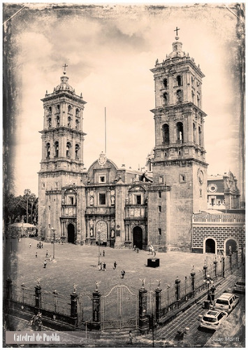 Imagen 1 de 10 de Serie De 9 Tarjetas Postales De Puebla Antigua