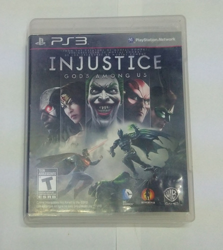 Injustice Gods Amongus Para Ps3 Seminuevo