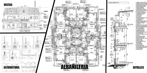 Arquitecto - Anteproyecto - Proyecto - Renders - Planos