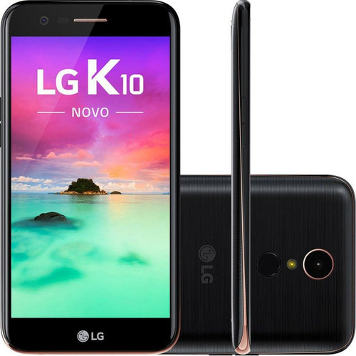 Smartphone LG K10 Novo Preto 32gb 5,3  Dual Chip 13mp Octa 