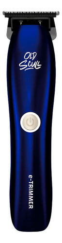 E-trimmer Azul Midnight Blue Old Scull Neo Terminadora Color Azul Oscuro