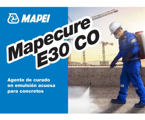 Aditivo Curador De Concreto Mapecure E30 De Mapei 4kg