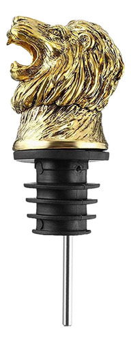 Aireadores De Vino Pourer Cabeza De Animal Tapón León 10cm