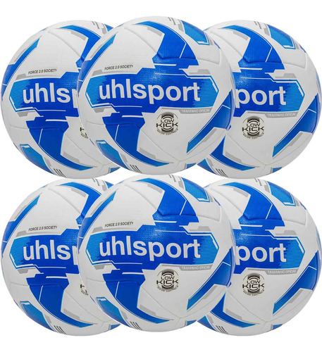 Kit C/ 6 Bolsa De Futebol Uhlsport Force 2.0 Society + Nf