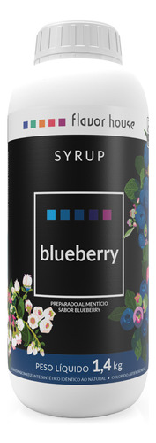 Syrup Blueberry Flavor House 1,4kg