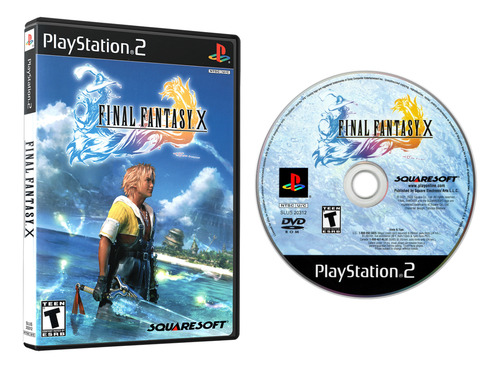 Jogo Final Fantasy X Para Playstation 2 Ps2