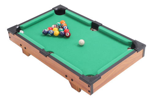 Juego Pequeño De Mesa De Billar Y Mesa De Billar, 16 Bolas Y