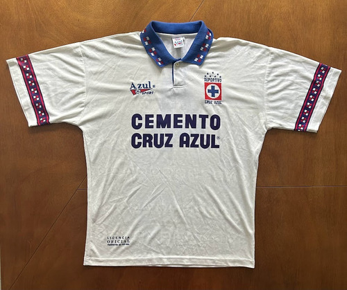 Jersey Cruz Azul Visitante 1995 - Juan Reynoso - L