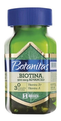 Biotina 900 Mcg Advanced X 30 Cápsu - Unidad a $683