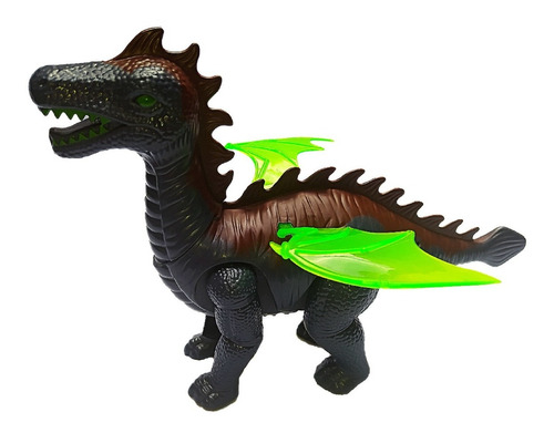 Muñeco Dinosaurio Juguete Con Movimientos Sonido Y Luces 