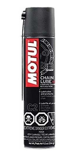 Motul 103244 C2 Chain Lube Road, 9.3 Oz, Negro