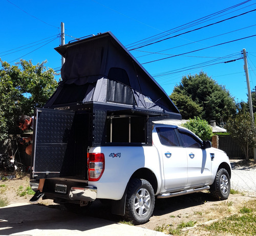 Canopy Camper Con Piso Alutrail
