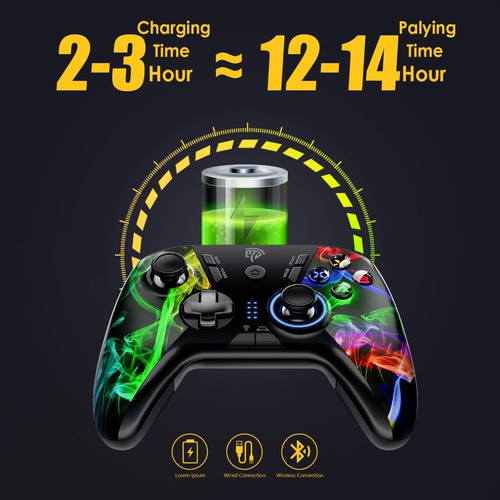 Control Para Pc Steam Gamepad Inalámbrico Easysmx 9110