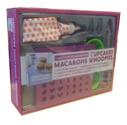 Whoopies Macarons Cupkake Kit Resposteria - Vvaa