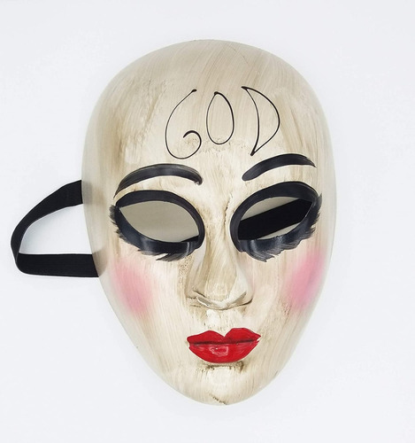 Máscara La Purga Dios De La Anarquía Halloween