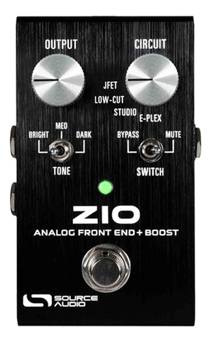 Fuente Audio Zio Pedal Front End Boost Analógico