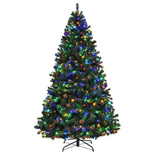 7.5ft Artificial Christmas Tree Premium Spruce Hinged Tree W