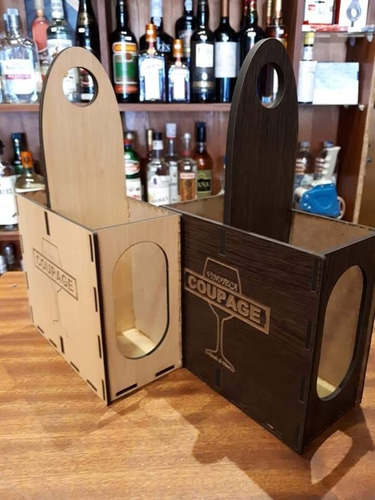 Porta Pintas, Vasos, Latas O Botellitas De 2 Cervezas