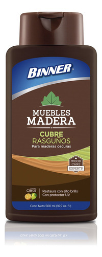 Lustramuebles Madera Binner 300 Ml Cubrerasguños