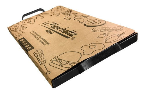 Imagen 2 de 9 de Plancheta Kit Full Con Tapas Espátula Patas Pinchos Y Bolsa