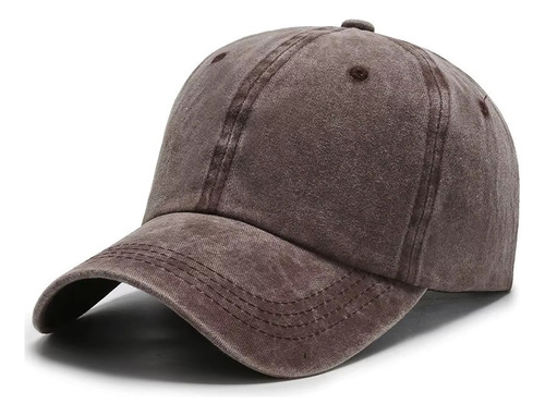 Gorras Lisas Vintage Importadas Algodon, Premium, Viral Marrón Regulable Lisa