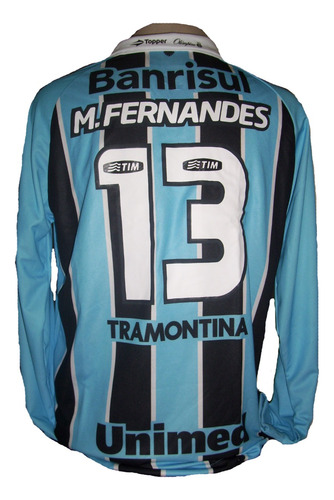 Camisa Tricolor 2012 Grêmio De Jogo Mário Fernandes #13 G 